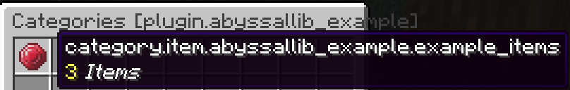Category without translation